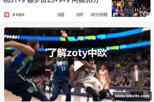 了解zoty中欧